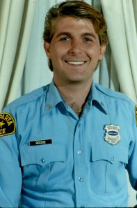 Randall Franks as "Officer Randy Goode" Copyright 1990 Autry-Franks Productions: Ned D. Burris